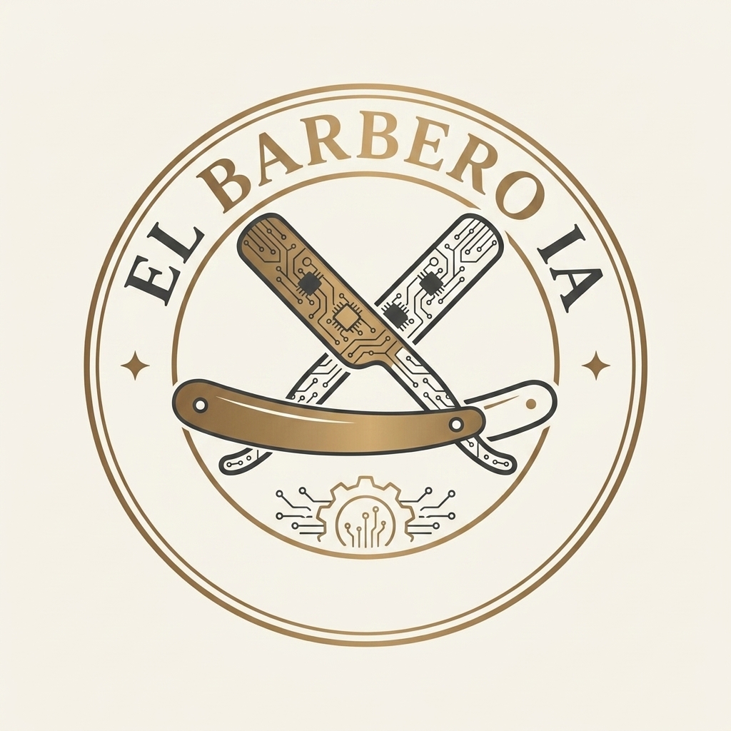 El Barbero IA Logo